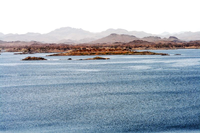 Nassersee - Enstanden durch den Assuan-Staudamm